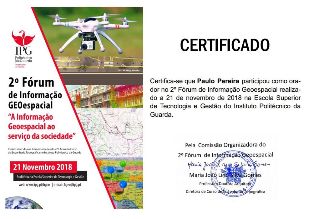 Participação 2º Fórum GEOespacial